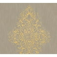 thumbnail image 1 of Luxury, un Rouleau de Papier Peint Brun de Haute Qualité, Décoration Murale Traditionnelle, 1 of 2