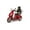 Red, variant on E-Wheels 3 Wheel Elite Power Scooter with Electromagnetic Brakes - Red