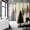Color 3, variant on Rdsfhsp Black Cat Rose Shower Curtain, Gothic Botanical Bathroom Decor Curtain, Artistic Fabric Shower Curtain
