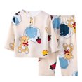 thumbnail image 1 of Summer Suits for Boys Short Sleeve Printed Home Wear Set 2 Pc, 1 of 8