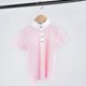 thumbnail image 5 of Camiseta ecuestre acrílica de alta calidad para niñas y niños, ropa para montar a caballo, camisa rosa (manga corta S), 5 of 9