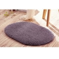 thumbnail image 2 of Acahhotxx Shower Rug, Absorbent Soft Bedroom Bathroom Floor Door Bath Mat Shower Rug 30*50cm - Gray Purple, 2 of 3
