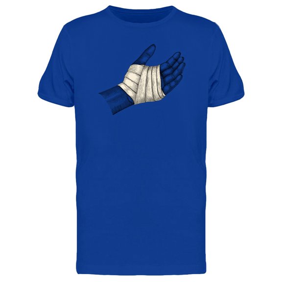 Broken Hand With Bandag Tee Men's -Image by Shutterstock