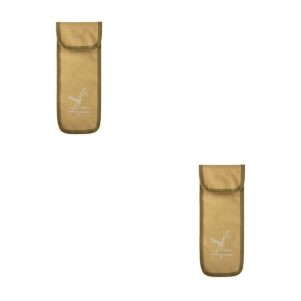 Wosthever Bolsa de clavijas para tienda de campaña al aire libre, bolsa de almacenamiento de clavos de estaca, tela Oxford resistente para Type1 NO1
