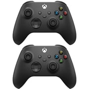 Microsoft Xbox Wireless Bluetooth Controllers with USB, Carbon Black, 2-Pack