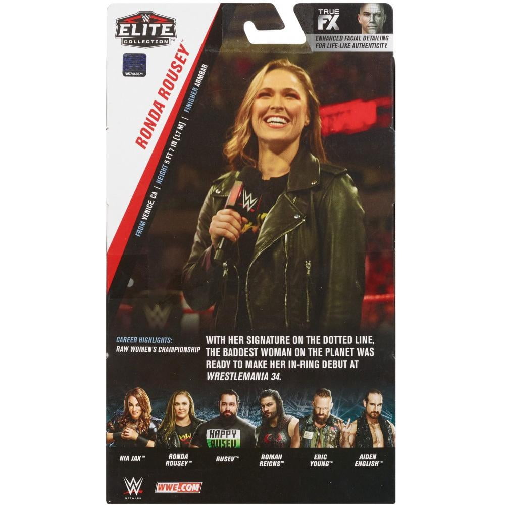 WWE Elite Collection Ronda Rousey Action Figure with Accessories