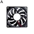 thumbnail image 4 of 12V 8010 Silent Cooling Fan, Computer Case Fan 8cm x 8cm x 1cm PC Computer Fan, for Industrial Equipment, Cooling Case, 4 of 8