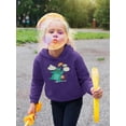 thumbnail image 2 of Happy Autumn Monster And Girl Hoodie Toddler -Image by Shutterstock,  5 Toddler, 2 of 4