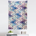 thumbnail image 1 of Blue Tapestry, Refracted Waves Pattern in Abstract Style Distortion Effect Psychedelic Design, Fabric Wall Hanging Decor for Bedroom Living Room Dorm, 5 Sizes, Pink Blue Beige, by Ambesonne, 1 of 1
