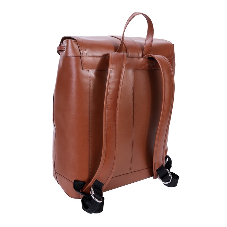 Mcklein hagen leather laptop backpack Clearance