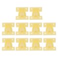 thumbnail image 1 of OULII 10Pcs Abs Plastic Round Column Furniture Buckles for Cabinet Front Fastening Home Improvement, 1 of 8