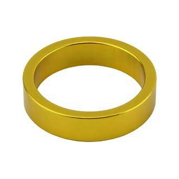 Alta 1 1/8" Bike Headset Spacer, 8mm, Multiple Colors (Yellow)