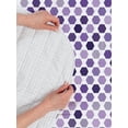 thumbnail image 4 of Geometric Reversible Bedspread Set, Abstract ZigZag Hexagon Vivid and Dark Color Hue Tone Intensity Art Print, Pillow Shams & Comforter Microfiber Bedding Set, 3 Sizes, Blue Violet, by Ambesonne, 4 of 4