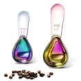 thumbnail image 2 of Stainless Steel Coffee Scoop 4-piece set (1 Tbsp, 2 Tbsp) Durable Tablespoon, Ergonomic Measuring Spoon, Suitable for Small and Large jars, Short-handled Spoon (colored), 2 of 7