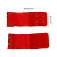 thumbnail image 3 of HLONK 5Pcs Bra Extender 2 Hook Ladies Soft Bra Extension Strap Underwear Strapless, 3 of 12