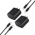 thumbnail image 1 of 45W 20V 2.25A Samsung USB-C Super Fast Charger 6FT Type C Charger Cable Cord Fast Charging Android Phone Wall Charger Block for Samsung Galaxy S25 Ultra/S24+/S23 Ultra/S23/S23+/S22/S22 Ultr, 1 of 1