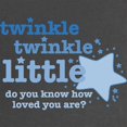 thumbnail image 2 of CafePress - Twinkle Twinkle Blue Maternity Dark T Shirt - Maternity Dark T-Shirt, 2 of 3