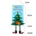thumbnail image 1 of Hanging Christmas Decorations,Christmas Decorations Pendant Shopping Mall Ceiling Storefront Door Window Glass Sticker Scene Layout Pull Flag Pull Flower, 1 of 2