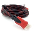 thumbnail image 3 of High-Speed HDMI Cable, 3 Feet, Red, Simyoung Premium HDMI Cord Type High Speed with Ethernet Supports HDMI 2.0b 4K 60hz HDR on Most Devices, 1-Pack, 3 of 5