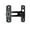 Matte Black, variant on BiJun 90 Degree Right Angle Lock, Matte Black, Stainless Steel "Barn Door Hardware Kit" 2 Pieces