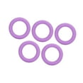 thumbnail image 3 of Pulsera de dentición con alivio de encías, 5 piezas de silicona suave para bebé, pulsera de dentición, anillo de dentición, artesanía superior, 3 of 8