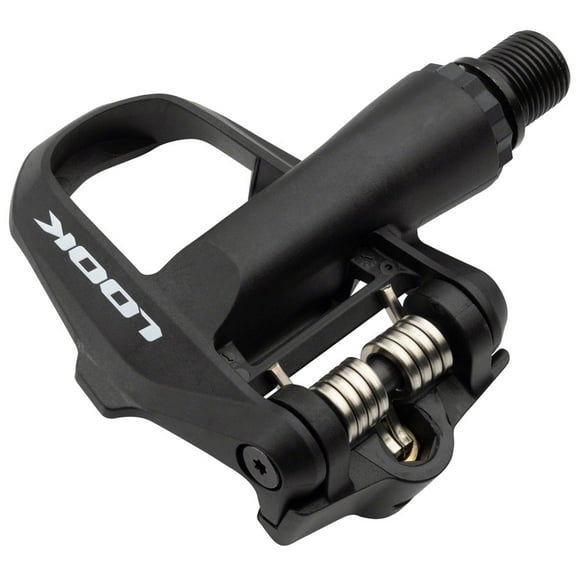 LOOK KEO 2 MAX Single Sided Clipless Pedals 9/16" Chromoly Axle Composite Black