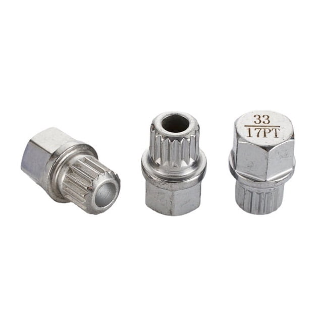 Herramienta de extracción de llave de tubo con tornillo antirrobo para neumáticos de la serie Zero apta para Audi y BMW