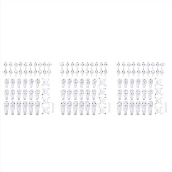 315 Pack Picture Hangers for Hard Wall Concrete Wall Hanging Photo Frames Drywall Hook Art Painting Display Hangers