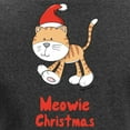 thumbnail image 3 of CafePress - Christmas Kitty Women's Long Sleeve Dark T Shirt - Women's Long Sleeve Graphic Tee Casual Fit, 3 of 4
