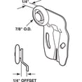 thumbnail image 2 of Wardrobe Door Roller Assembly, Front, 7/8 in. nylon roller (2-pack), 2 of 4