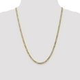 thumbnail image 2 of Auriga Fine Jewelry 14K Yellow Gold 4mm Figaro Chain Necklace 24inch for Women, 2 of 6