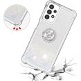thumbnail image 3 of for Samsung Galaxy A13 4G (Not 5G) Glitter Case with Ring Holder, Bling Sparkle Floating Liquid Soft TPU Cushion Fashion Clear Case Cover for Samsung Galaxy A13/A13 4G Lite  Colorful, 3 of 7