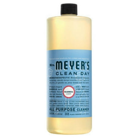 Mrs. Meyer's 17940 Multi-Surface Cleaner Mrs. Meyer's Clean Day Bluebell Scent Concentrated Organic Liquid 32 oz