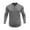 Gray, variant on Dagegui Men's Henley Shirts Long Sleeve V Neck Button T-Shirts Plain Slim Fit Basic Pullover Tops Solid Color Casual Daily Shirt Fall Tees Gray XL