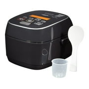 Zojirushi NW-JEC10BA 5.5-Cup Capacity Pressure Induction Heating Rice Cooker and Warmer (Black)