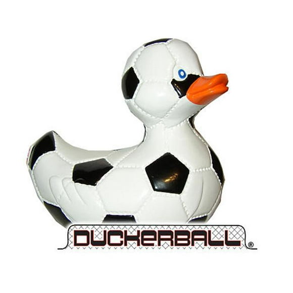 Rubba Ducks RD00013 Duckerball with Patches - Black and White