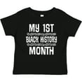 thumbnail image 3 of Inktastic 1st Black History Month Boys or Girls Baby T-Shirt, 3 of 5