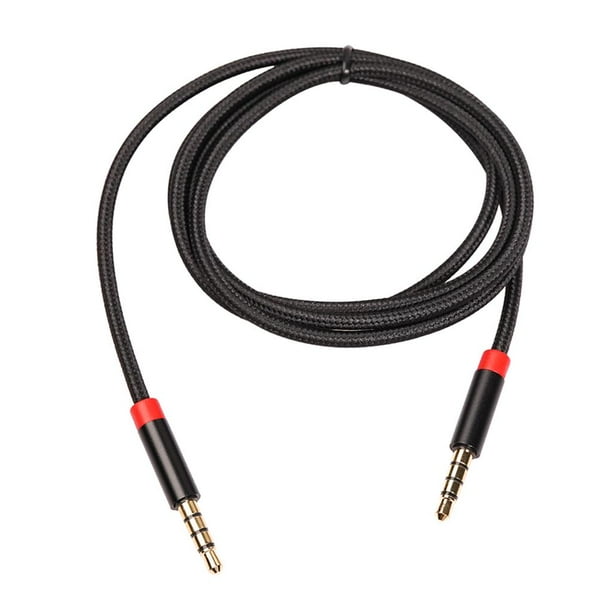 Cable de audio jack de 3,5 mm de 1 M/2 M/3 M, cable auxiliar estéreo macho a macho de 3,5 mm para