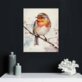 thumbnail image 4 of ARISTURING Hummingbird wall art printmaking, abstract bird art printmaking, watercolor hummingbird wall art version, natural wall art poster, living room, bedroom, office, farmhouse home decoration, 4 of 4