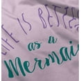 thumbnail image 4 of Life Better As Mermaid Beach Lover Youth T Shirt Tee Girls Infant Toddler Brisco Brands 24M, 4 of 5