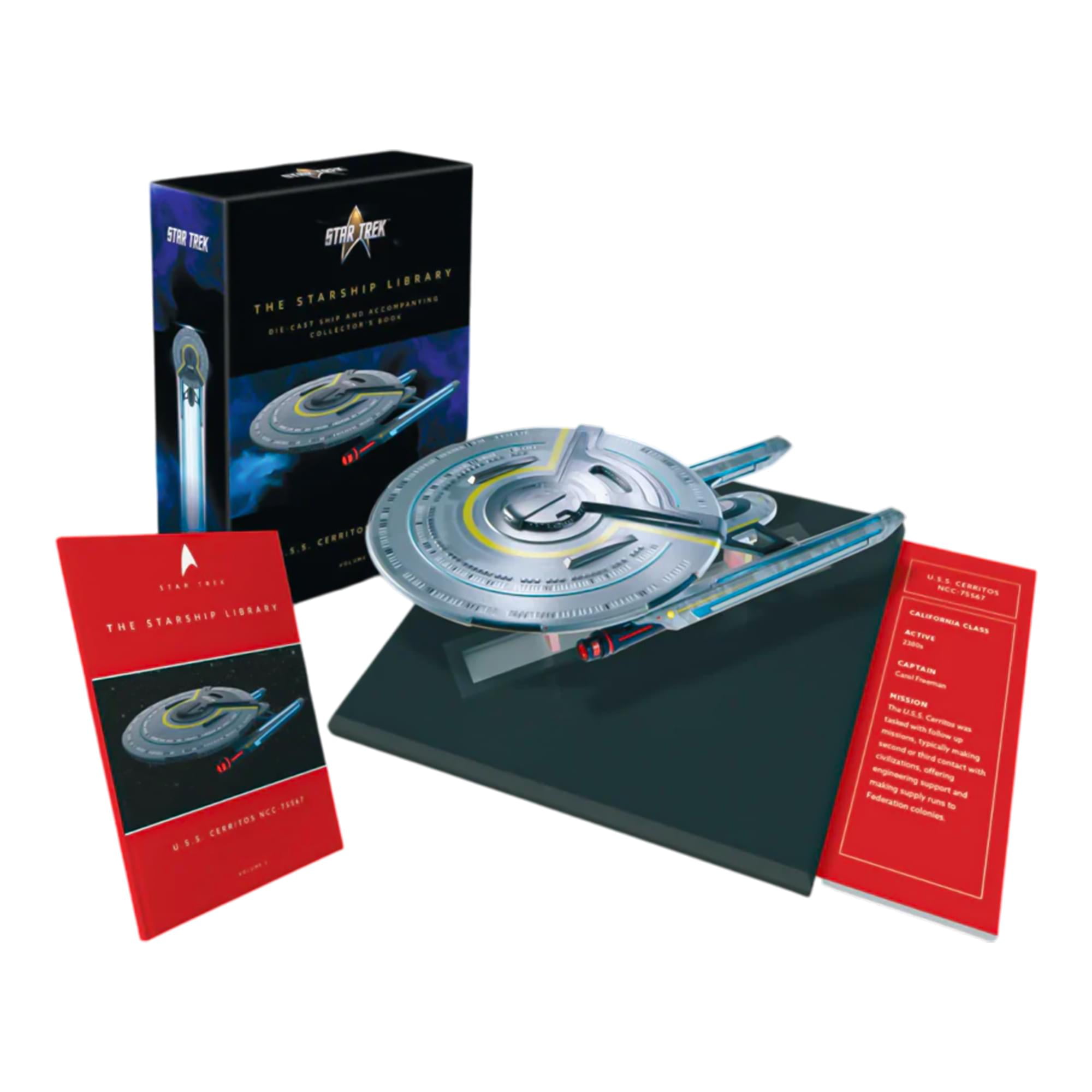 Star Trek Die-Cast Toy Ship Model: U.S.S. Voyager NCC-74656 Figure