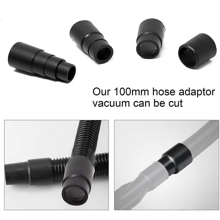 Vacuum Hose Adapter, 4 Pcs Vacuum Cleaner Hose Connector Vacuum Reducer  Adapter, For Vacuum Cleaner Sander Jigsaw Bench Drill