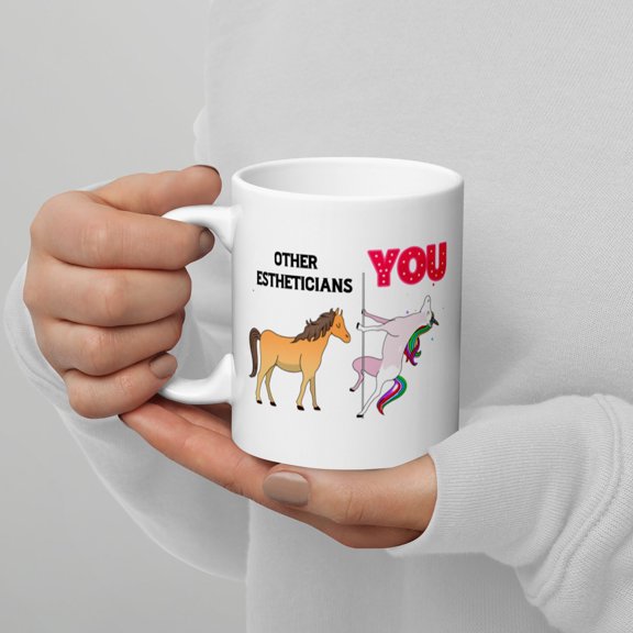ChaChaCoo Esthetician Mug, Funny Esthetician Appreciation Gift