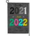 thumbnail image 5 of SKYSONIC 2022 Happy New Year Double Side Print Garden House Sports Flag 28x40 in Polyester Decorative Flag Banner for Outside House Flowerpot, 5 of 7