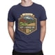 thumbnail image 5 of Camiseta de algodón con gráfico "Trabajo duro para que mi gato tenga una vida mejor", manga corta, regalo de cumpleaños, para hombre, 5 of 7