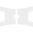 thumbnail image 4 of 38"W x 25 3/8"H x 5"ID x 8 1/4"C x 1"P Haven Architectural Grade PVC Contemporary Ceiling Medallion, Two Piece, 4 of 11