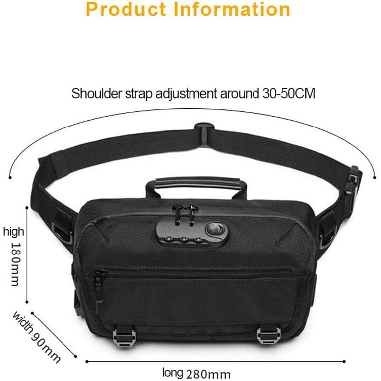 Fanny pack with lock hotsell