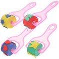thumbnail image 1 of 4Pcs Sponge Rollers DIY Painting Sponge Stampers Kids Drawing Tools with Patterns, 1 of 8
