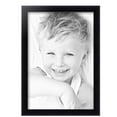 thumbnail image 2 of ArtToFrames 13" x 19" Satin Black Bull Nose Picture Frame, 13x19 inch Black Wood Poster Frame (WOM-1417), 2 Pack, 2 of 6