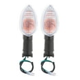 thumbnail image 1 of maskred Indicateur Clignotant pour Yzf R1 R6 Feu de Signalisation Arrière Fiable Clair 12X8X2.5cm 1Set, 1 of 6
